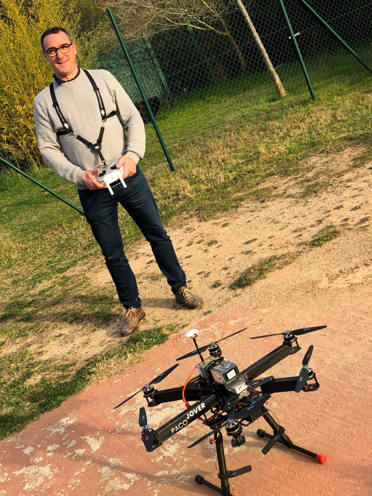 Paco Jover Piloto Drones